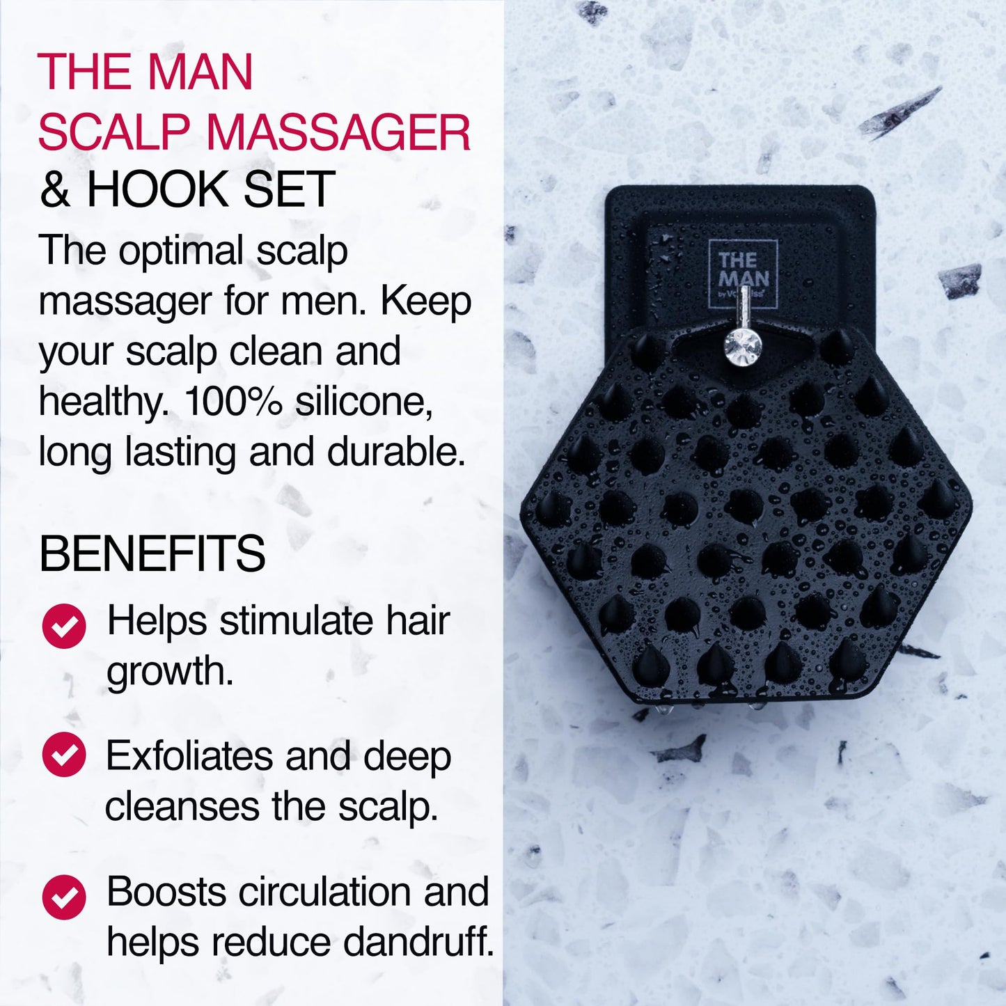 Scalp Massager & Hook