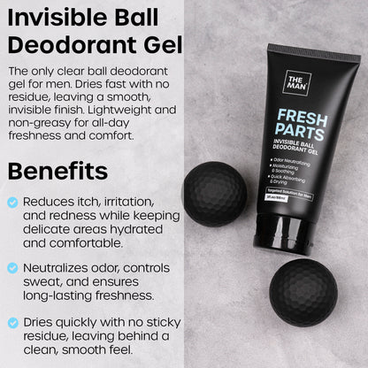 Fresh Parts - Invisible Ball Deodorant Gel