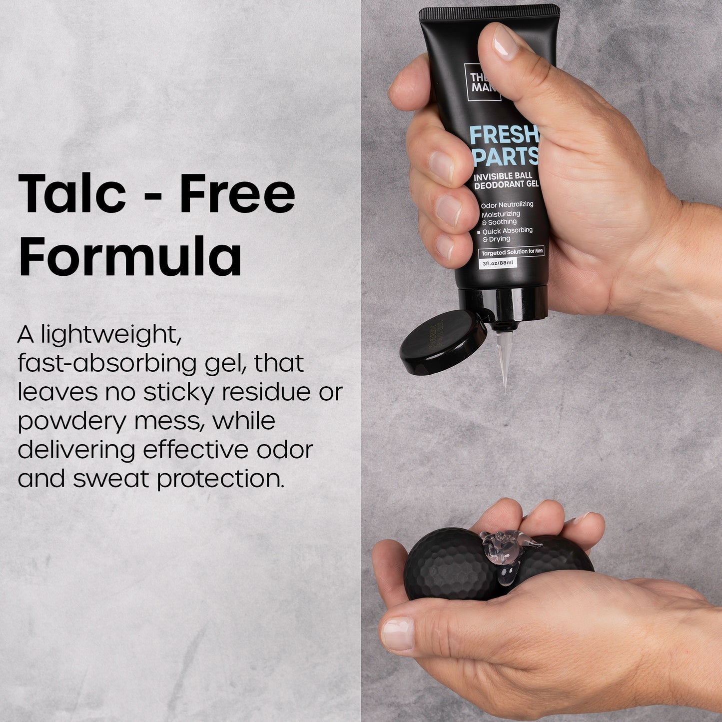 Fresh Parts - Invisible Ball Deodorant Gel