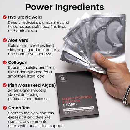 Mesh Hydrogel Under Eye Patches