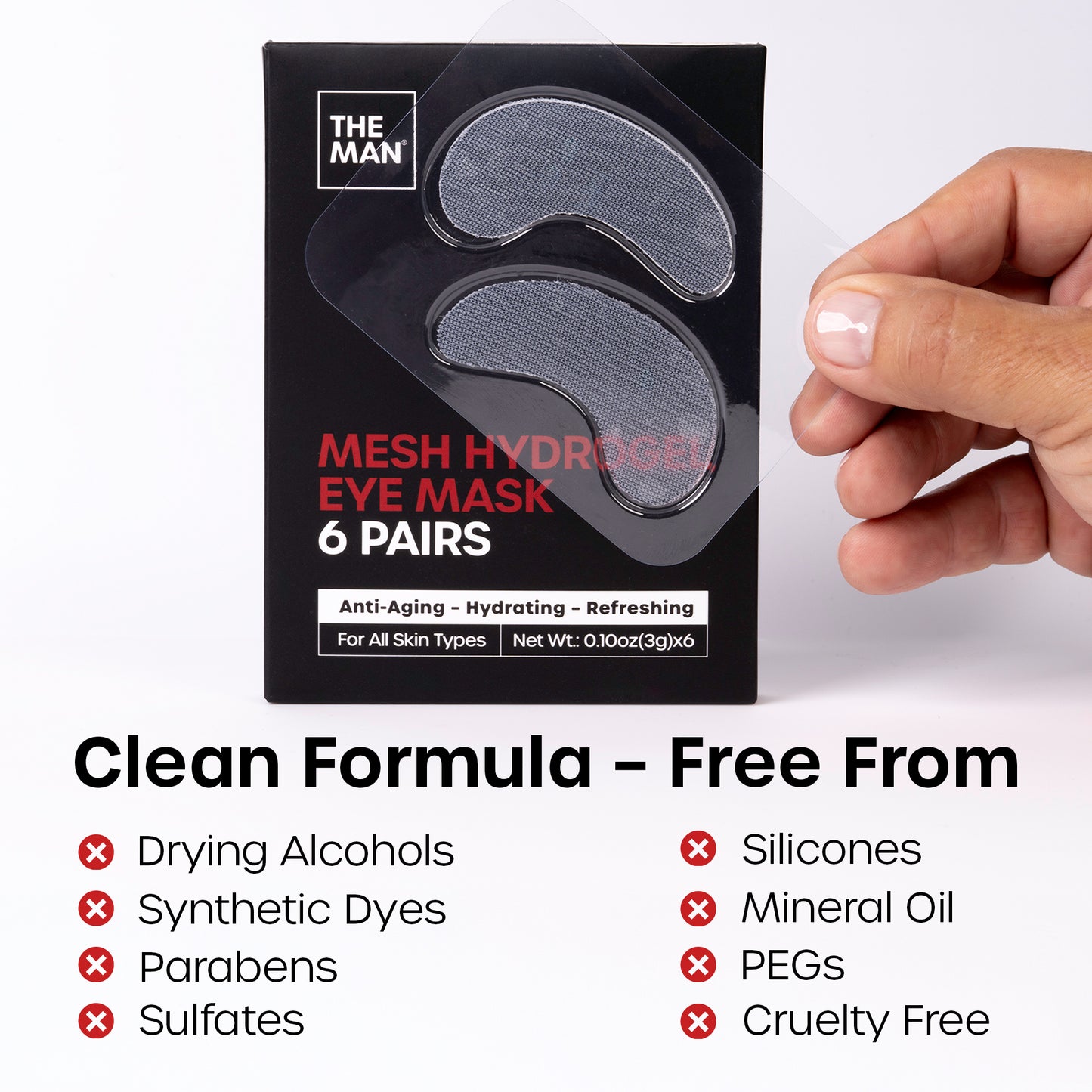 Mesh Hydrogel Under Eye Patches