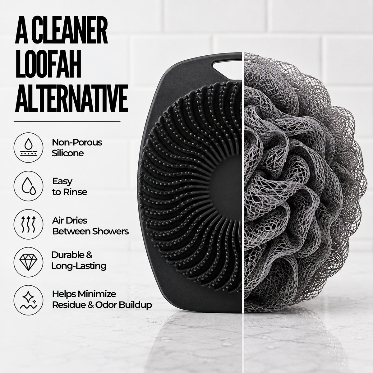 Silicone Body Scrubber